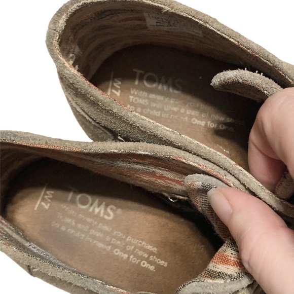Toms Suede Wedge Booties - Picture 9 of 14